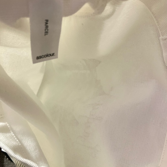 Laufey A Matter of Time Tour Tote Bag White Castle Print Concert Merch in Hand - Picture 4 of 4